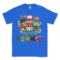 True Royal Hello Summer Classic Tee - CowhideDigitalArt
