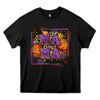 Black basketball mama with leopard Heavy Core Tee - Zillion Design Studio