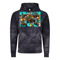 Dinosaur Monster Truck Vintage Hoodie | Teevron