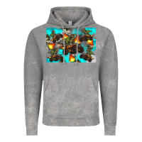 Cloud Rock Dinosaur monster truck Vintage Hoodie - Artiststas