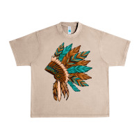 French Oak native american indian headdress Urban Heavy Tee - Artiststas