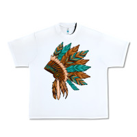 White native american indian headdress Urban Heavy Tee - Artiststas