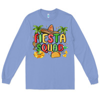 Colony Blue fiesta squad Long Sleeve Tee - MaliasSmallBusiness