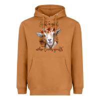 Meerkat Just a Girl Who Loves Goat Heavyweight Hoodie - Bettercallsaul