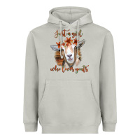 Moon Dust Just a Girl Who Loves Goat Heavyweight Hoodie - Bettercallsaul