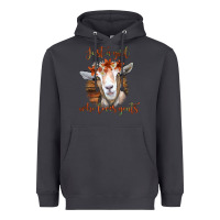 Smoke Just a Girl Who Loves Goat Heavyweight Hoodie - Bettercallsaul