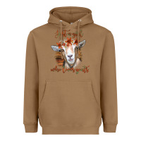 Toasted Coconut Just a Girl Who Loves Goat Heavyweight Hoodie - Bettercallsaul