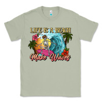 Matcha Life is a beach make waves skeleton Classic Tee - NancyCooperArtShop
