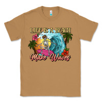 Toasted Coconut Life is a beach make waves skeleton Classic Tee - NancyCooperArtShop