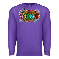Purple Best Aunt Ever! Premium Sweatshirt - Bettercallsaul