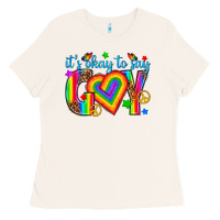 Bone its okay to say gay Ladies Tee - texasbilliewilder