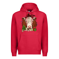 Cardinal Christmas Hereford Premium Hoodie - JahusDesignShop