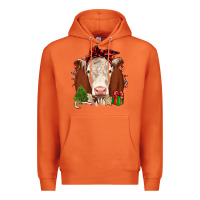 Carrot Christmas Hereford Premium Hoodie - JahusDesignShop