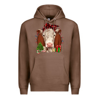 Chestnut Christmas Hereford Premium Hoodie - JahusDesignShop