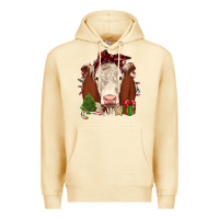 Pina Colada Christmas Hereford Premium Hoodie - JahusDesignShop