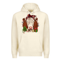 Sandshell Christmas Hereford Premium Hoodie - JahusDesignShop