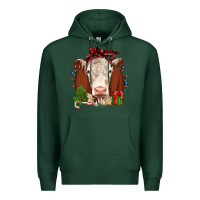 Sports Green Christmas Hereford Premium Hoodie - JahusDesignShop