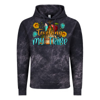 Cloud Black teaching my tribe Vintage Hoodie - BundleAndBundleShop