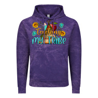 Cloud Purple teaching my tribe Vintage Hoodie - BundleAndBundleShop