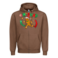 Chestnut oh snap with gingerbread Zipper Hoodie - MaliasSmallBusiness