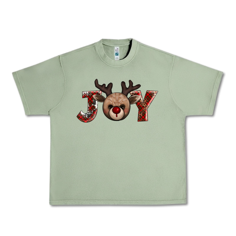 Joy Reindeer Urban Heavy Tee by AdoDesignShop | Teevron