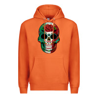 Carrot Mexican Skull Premium Hoodie - texasbilliewilder