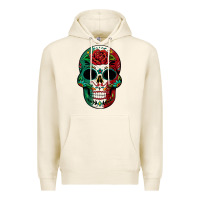 Tofu Mexican Skull Premium Hoodie - texasbilliewilder