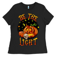 Black Be the light Ladies Tee - RanaPortraitStore