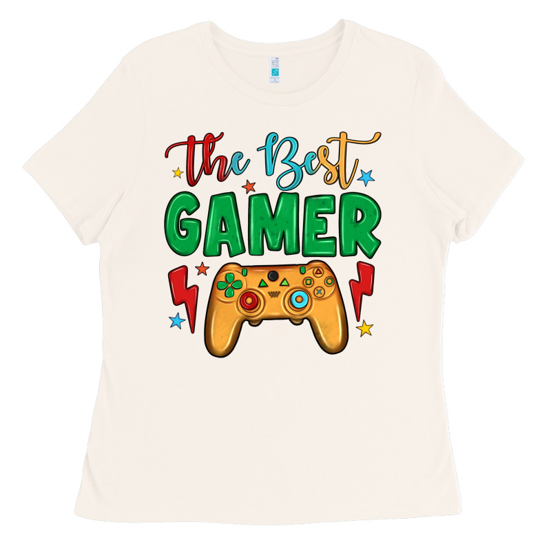 The Best Gamer Ladies Tee by JahusDesignShop | Teevron