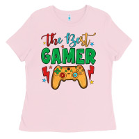 Bubblegum Pink the best gamer Ladies Tee - JahusDesignShop