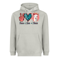Moon Dust Peace Love Goats Heavyweight Hoodie - Bettercallsaul