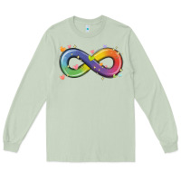 Matcha infinity symbol autism Long Sleeve Tee - MaliasSmallBusiness