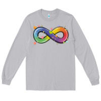 Moon Dust infinity symbol autism Long Sleeve Tee - MaliasSmallBusiness