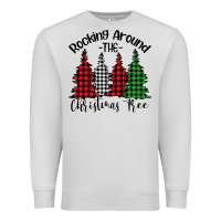 Dove Grey Rockin' Around The Christmas Tree Premium Sweatshirt - Bettercallsaul