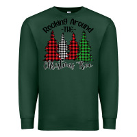 Sports Green Rockin' Around The Christmas Tree Premium Sweatshirt - Bettercallsaul