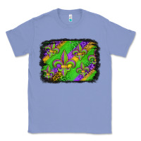 Colony Blue mardi gras fleur de lis background Classic Tee - Jasminsmagicworld