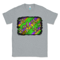 Heather Grey mardi gras fleur de lis background Classic Tee - Jasminsmagicworld