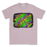 Lilac mardi gras fleur de lis background Classic Tee - Jasminsmagicworld