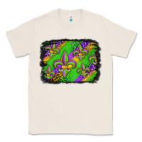 Natural mardi gras fleur de lis background Classic Tee - Jasminsmagicworld