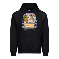 Black Happy Easter bunny truck Easter Day Urban Hoodie - CowGirlArtShop