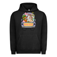 Pigment Black Happy Easter bunny truck Easter Day Urban Hoodie - CowGirlArtShop