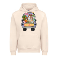 Sandshell Happy Easter bunny truck Easter Day Urban Hoodie - CowGirlArtShop