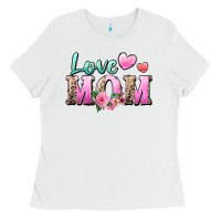 White love mom Ladies Tee - Zillion Design Studio