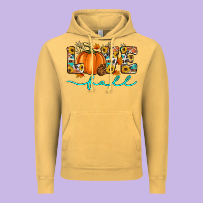 Love Fall Love Vintage Hoodie Designed By Artiststas