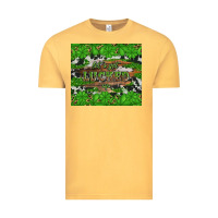 Vintage Mustard let's get lucked up Vintage Tee - Artiststas