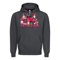 Smoke tis the season Zipper Hoodie - MaliasSmallBusiness