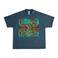 Midnight Navy indian headdress Urban Heavy Tee - Artiststas