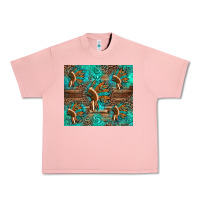 Salmon indian headdress Urban Heavy Tee - Artiststas