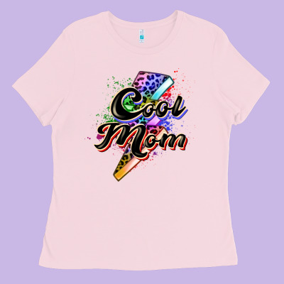 Cool Mom Ladies Tee Designed By Zillion Design Studio