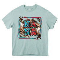 Arona baseball nana with leopard Heavy Core Tee - Zillion Design Studio